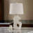 Lampe de table Tanyjah, ensemble de 2