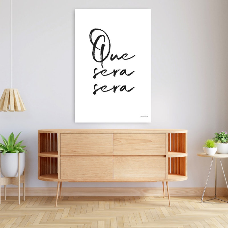 Que Sera Sera, art contemporain, H 48 po x l 32 po