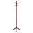Merlot Coat Rack with Twisted Post