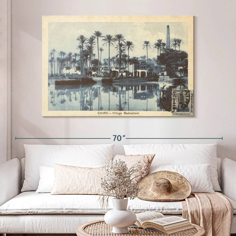 Rorry Cairo Village, 34" H x 51" W