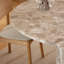 Darmesha Round Marble Dining Table