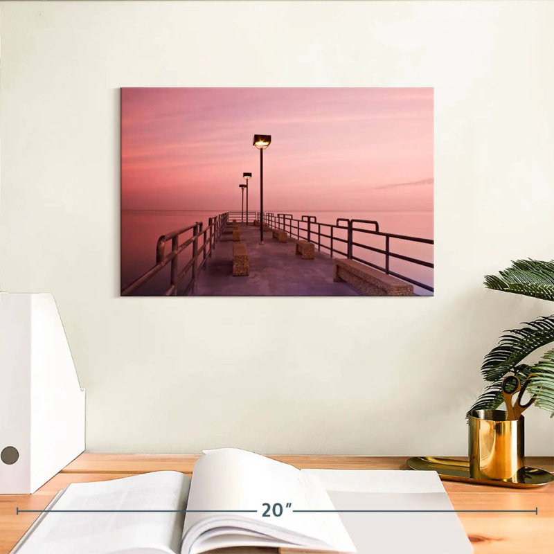 Aletra Edgewood Park Pier, 8" H x 12" W