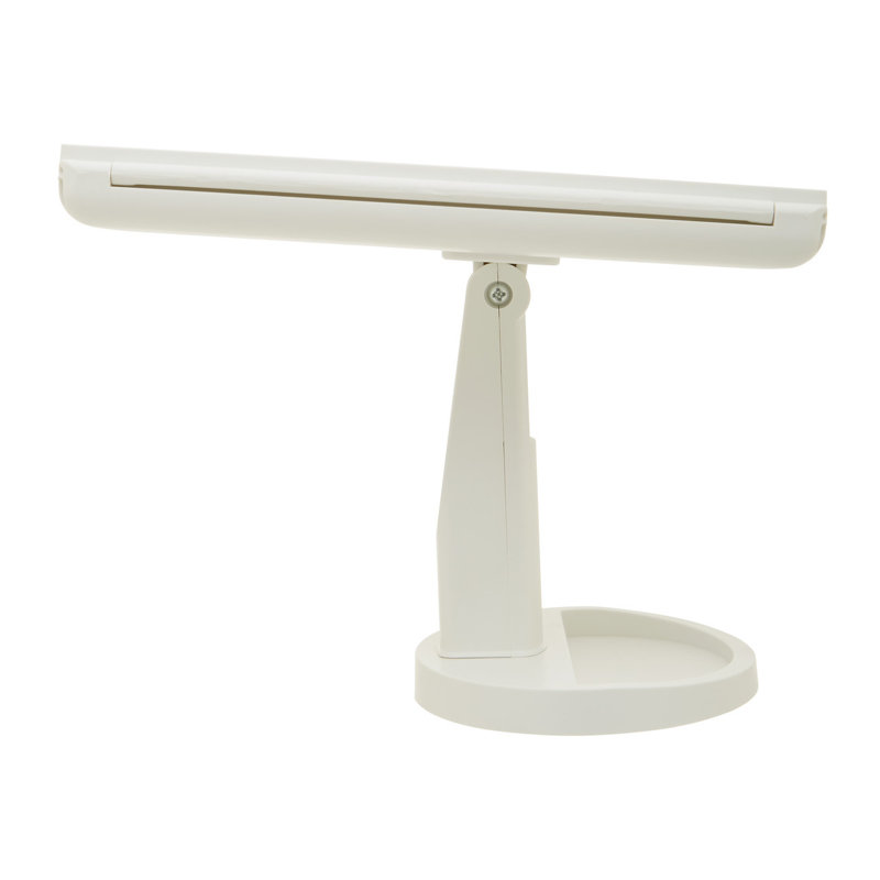 Auben Rectangle Floor Mirror, White