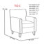 Fauteuil l 30 po