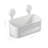 12 " Plastic 1 - Bar Wall Towel Rack