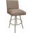 Swivel Metal Counter Stools Swivel Upholstered Counter Stool with Metal Frame-738195358-738195369-718981863
