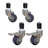3 in. Casters for Prep Table. Expandable Table Wheels