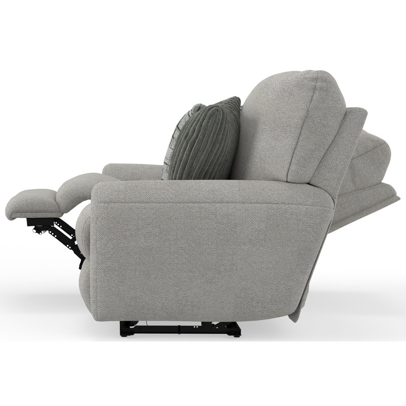Causeuse inclinable électrique Beyla, Chenille crème