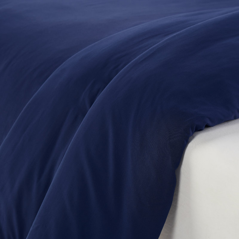 Navy Twin/Twin XL Ultra Soft Hypoallergenic Duvet Cover Set
