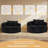58.28" W Round Chaise Lounge Chair with 3 Toss Pillows-197805573