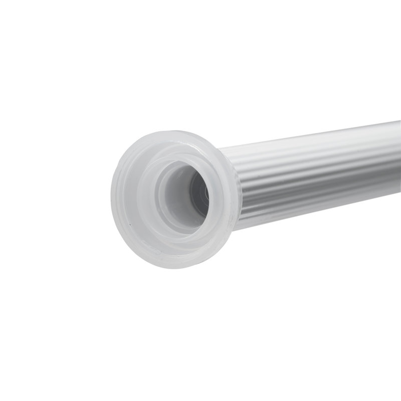 195cm Straight Tension Shower Curtain Pole, White