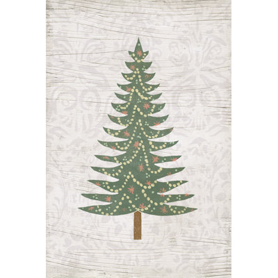 Tela Cut Paper Tree I 1 Piece Wrapped Canvas Wall Art