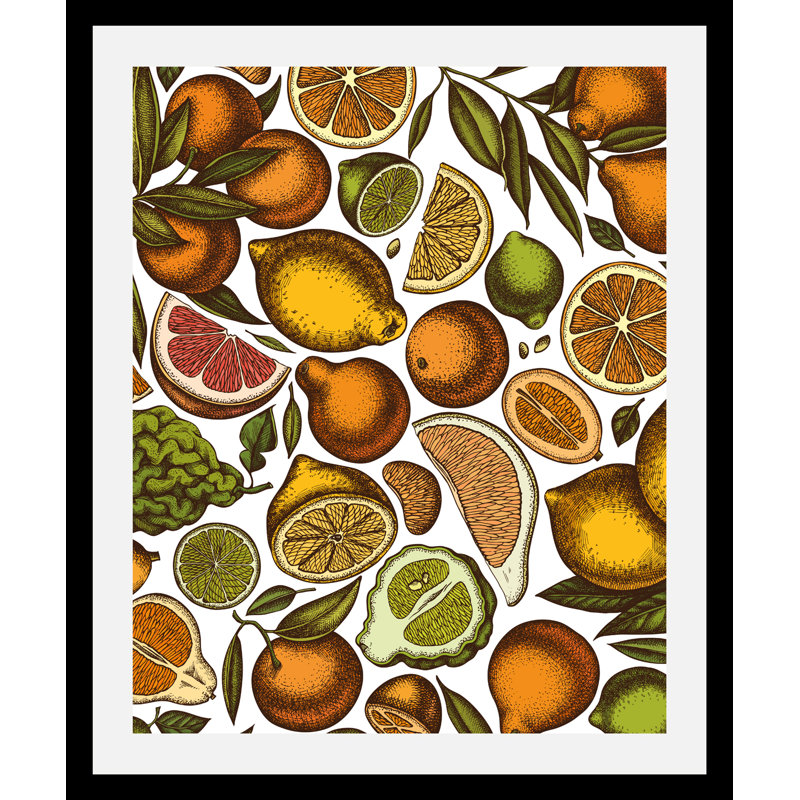 Farah - Single Picture Frame Print, 70cm H x 50cm W