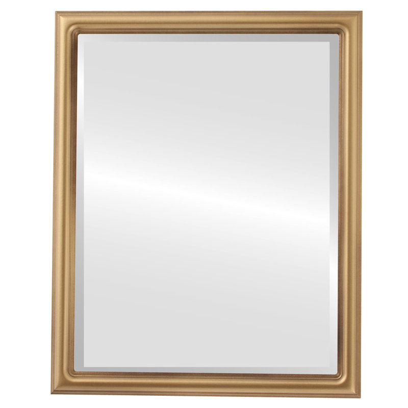 Miroir décoratif biseauté traditionnel Wooler, 21 po x 25 po