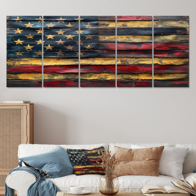 Lacurtis - Flag Canvas Art Set