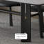 Retro and comfortable dining table and chair set-110557932