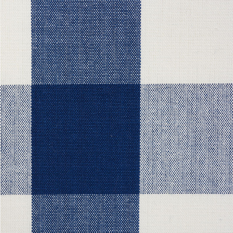 Tissu à carreaux en coton Camden, Bleu marine