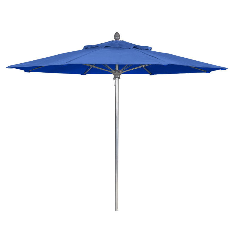 Parasol de marché 9 pi Prestige, Bleu pacifique, Terra