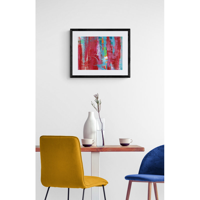 Romantic Encounter Print by Dara Daniel, 17.25" H x 21.25" W x 0.875" D