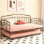 Lit de jour simple avec lit gigogne Fox-419933245