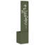 Garden Privacy Screen Floral 32 X 140 Cm Weathering Steel-361451712