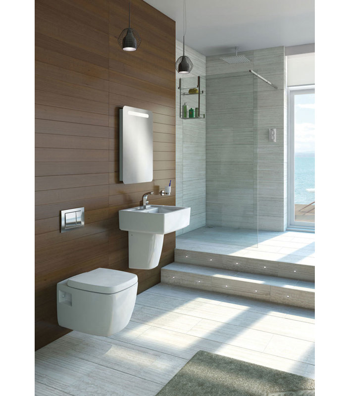 1180mm W x 2000mm H Pivot Frameless Shower Door with Clear Glass