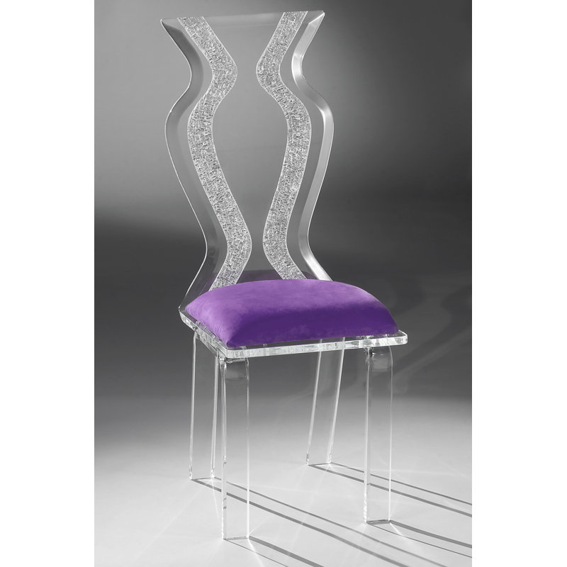 Chaise d'appoint Jaiven, Microfibre noire