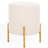 Round Boucle Ottoman-456859727