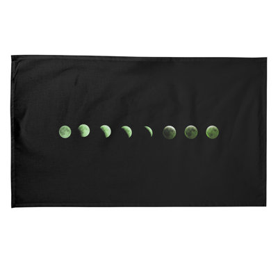 Serviette de thé lune phases