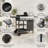 2+2 Multi-Function Burner Gas Grill And Griddle Combo For Outdoor Cooking While Camping Or Tailgating - BBQ,FRYING,PIZZA