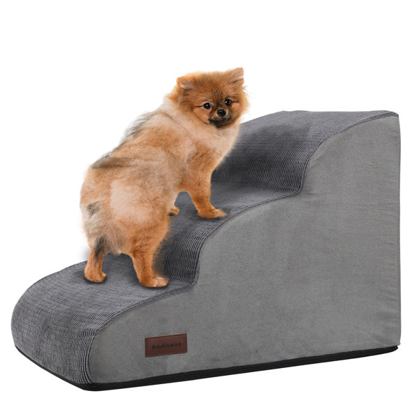 Foot Stool Pet Mobility Step Dog Stairs Foot Rest Pouf Gaming 