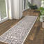 Tapis traditionnel gris foncé ivoire-456531485