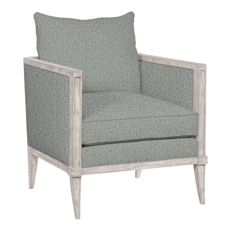 Cameo Armchair, Dove Gray, Navada Snow