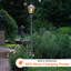 No Wiring Required Royal Bulb Solar Lamp Post Weathered Bronze-1557064527-1532936940