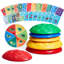 Kids Balance Stepping Stones Sensory Obstacle Course 6 PCS Outdoor Outdoor