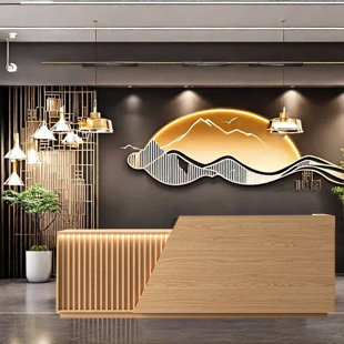 Bureau d'écriture rétro avec tiroir verrouillable, table d'ordinateur avec rangement, bureau