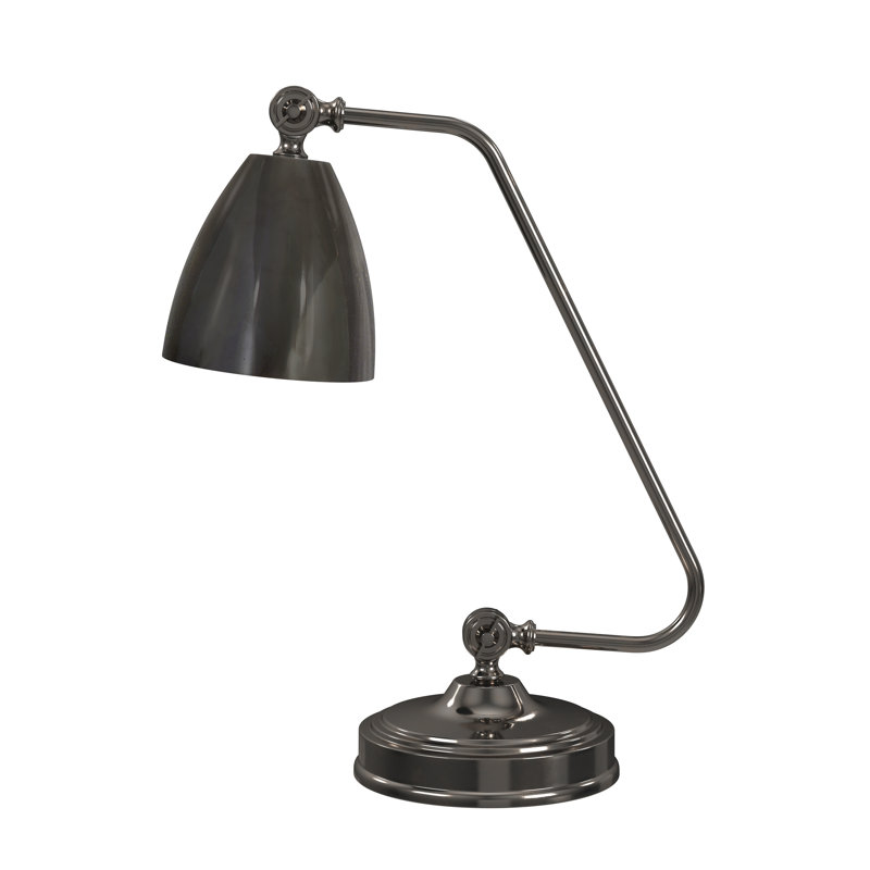 Lampe de bureau en métal Jaina