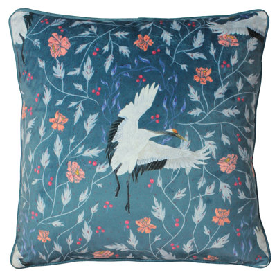 Floral Square Throw Cushion