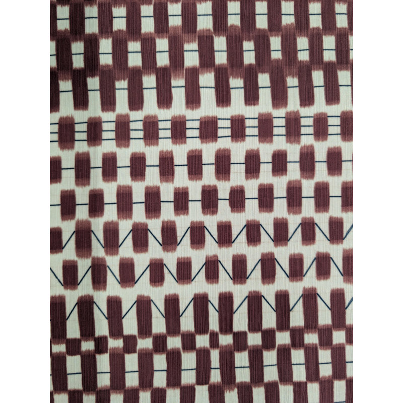 Coussin Oakden, Rouge, Polyester, Carré 18 po