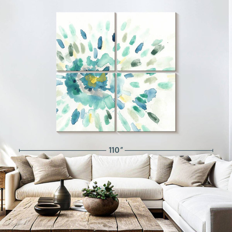 Avery Starburst Floral I, H 74 po x l 74 po