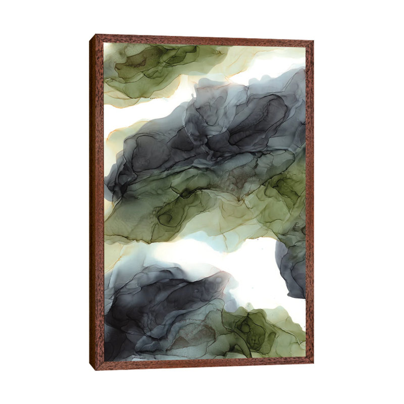 Forest Walk by Elizabeth Karlson - Print on Canvas, 66.04 cm H x 45.72 cm W, Brown Framed