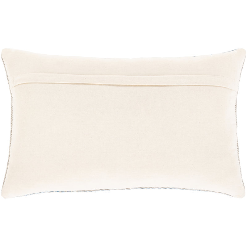  Cotton Geometric Lumbar Pillow Cover