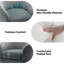 Fauteuil demi-tonneau en velours Holden-2053120367