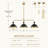 Lysander 3-Light Modern Linear Kitchen Island Pendant with Glass Diffuser-197219001