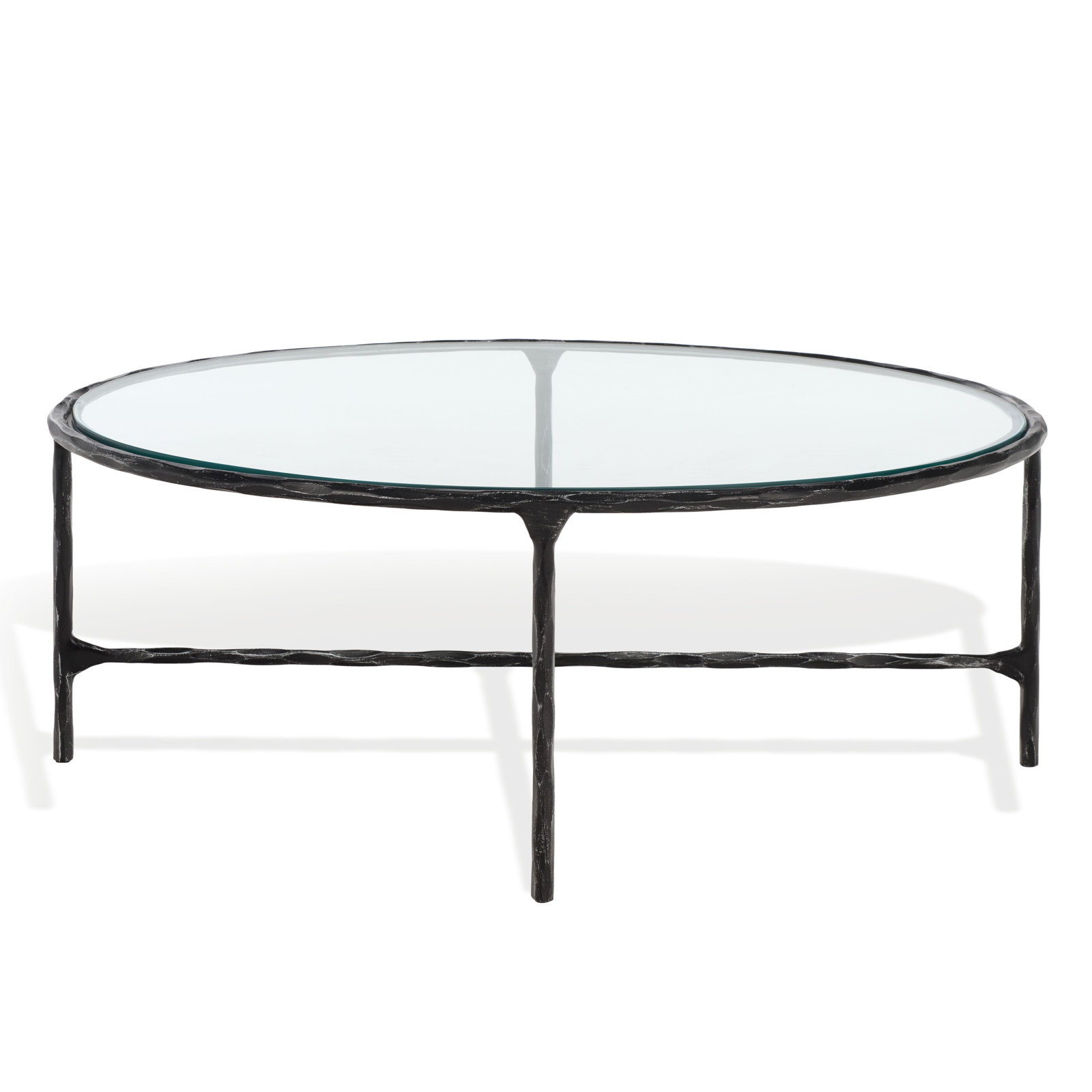 Evelynn Coffee Table, Black, Clear