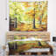 Tapisserie d'automne de paysage en bois-28484689