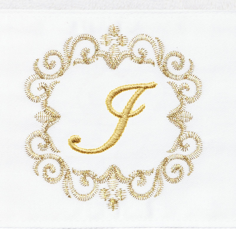 Winston Porter 100% Turkish Cotton MONICA 2PC Embellished Hand Towel Set, I