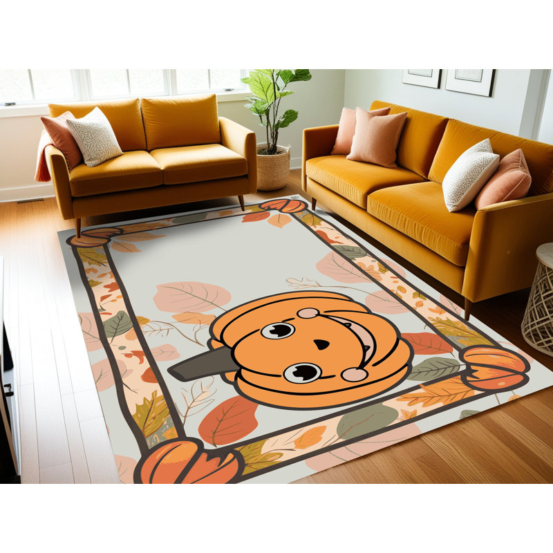 Tapis de Noël The Holiday Aisle®, Rectangulaire 7 pi x 10 pi
