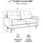 Causeuse 67 po Mid-Century Modern-917744550