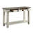 Coffee And Antique Grey Sofa Table With 2 Drawers And Bottom Shelf-859089151